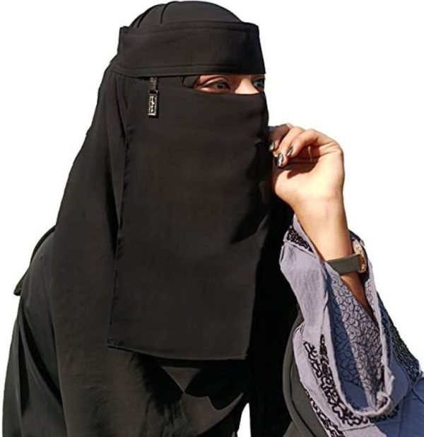 Chiffon Saudi Locket Niqab