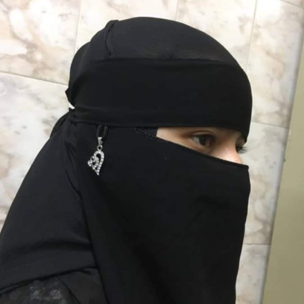 Chiffon Saudi Locket Niqab